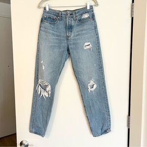Levi’s Wedgie Cropped Denim